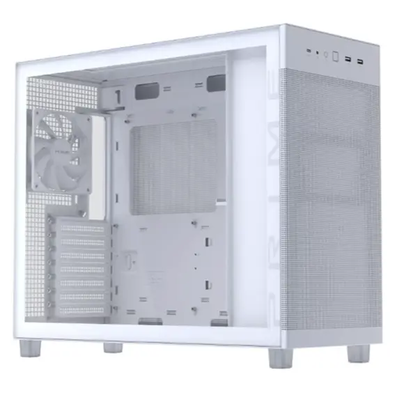 კომპიუტერის ქეისი ASUS Prime AP303 - Tempered Glass Panel White - Primestore.ge