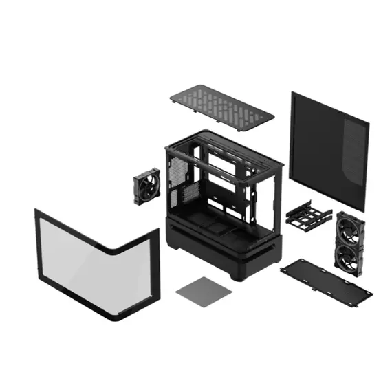 კომპიუტერის ქეისი ASUS Prime AP202 ARGB - Primestore.ge