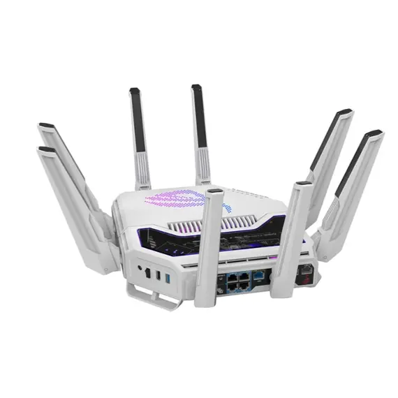 როუტერი Asus Asus ROG Rapture GT-BE19000AI Tri-band Gaming Router, WiFi 7, 802.11be - Primestore.ge