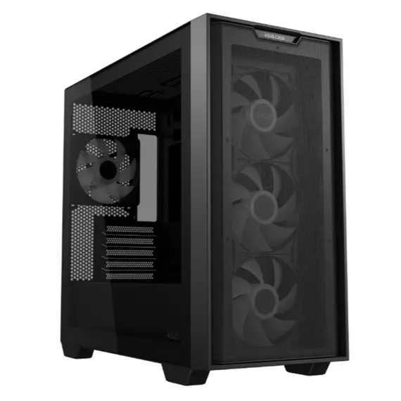კომპიუტერის ქეისი ASUS A21 PLUS Case TG ARGB Black - Primestore.ge