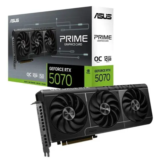 ვიდეო დაფა Asus PRIME-RTX5070-O12G//RTX5070,HDMI*1,DP*3 - Primestore.ge