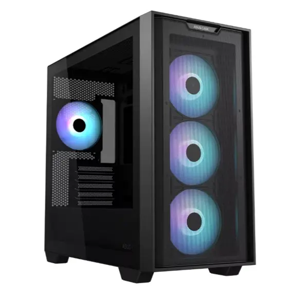 კომპიუტერის ქეისი ASUS A21 PLUS Case TG ARGB Black - Primestore.ge