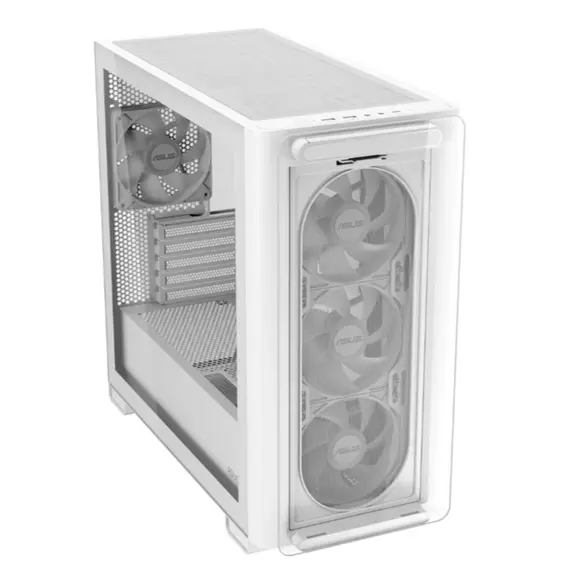 კომპიუტერის ქეისი ASUS A23 PLUS Case White - Primestore.ge