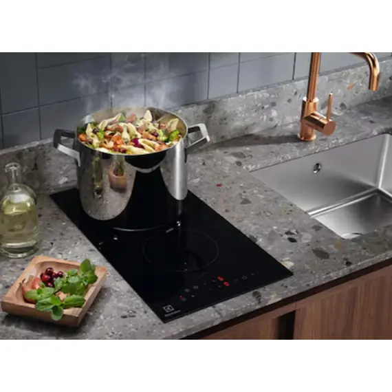 გაზქურის ზედაპირი Electrolux LHR3233CK / Electric-Domino / 30cm / Ceramic Glass - Primestore.ge