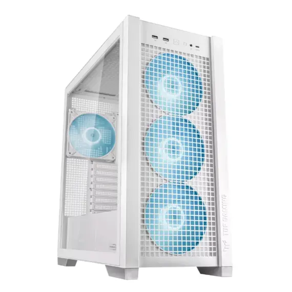 კომპიუტერის ქეისი ASUS TUF Gaming GT302 ARGB White - Primestore.ge