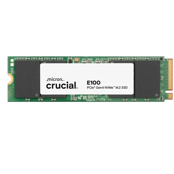 მყარი დისკი CRUCIAL PCIE G4 M.2 NVME 2TB E100 CT2000E100SSD8 - Primestore.ge