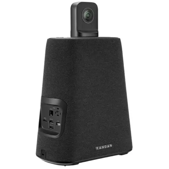 საკონფერენციო კამერა Kandao MT1002, 4K, USB-C, USB, RJ45, HDMI, BT, WiFi, Meeting Ultra Standard, 360° All-in-one AI Conference Device, Black - Primestore.ge