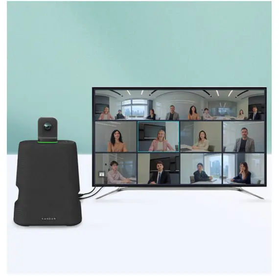 საკონფერენციო კამერა Kandao MT1002, 4K, USB-C, USB, RJ45, HDMI, BT, WiFi, Meeting Ultra Standard, 360° All-in-one AI Conference Device, Black - Primestore.ge
