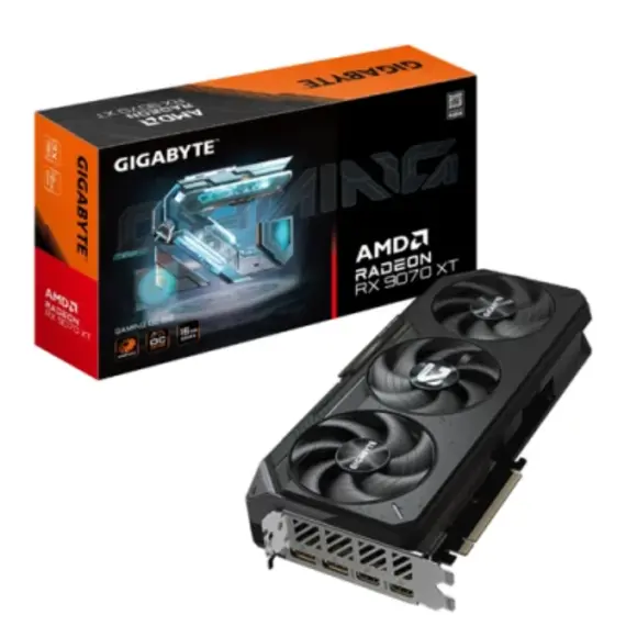 ვიდეო დაფა GIGABYTE Graphic Adapter Radeon RX 9070 XT 16GB GAMING OC - Primestore.ge