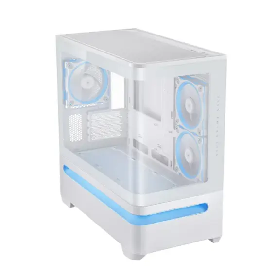 კომპიუტერის ქეისი ASUS Prime AP202 ARGB White - Primestore.ge
