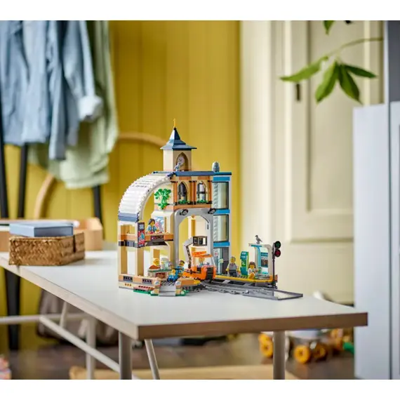 ლეგო LEGO Constructor City Central Train Station - Primestore.ge