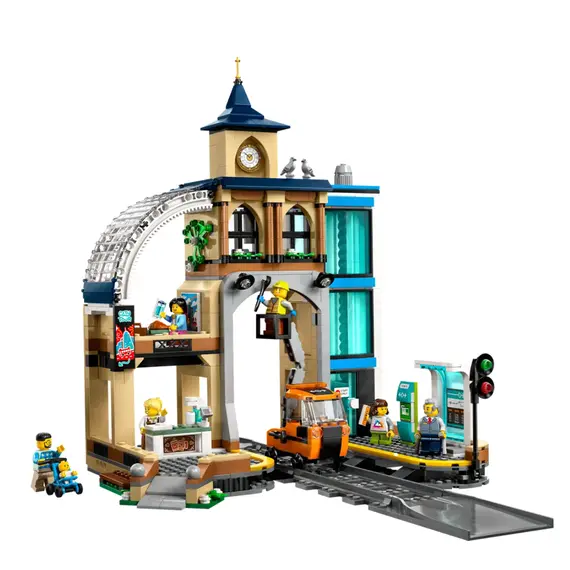ლეგო LEGO Constructor City Central Train Station - Primestore.ge