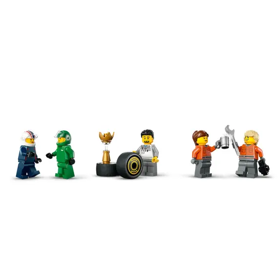 ლეგო LEGO Constructor City F1 Truck with RB20 & AMR24 F1 Cars - Primestore.ge