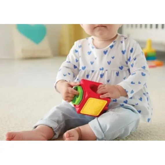 სათამაშო კუბიკები MATTEL Stacking Action Blocks - Primestore.ge