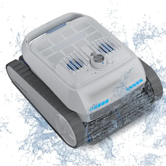 აუზის საწმენდი რობოტი UBTech AIRROBO PC200, Cordless Robotic Pool Cleaner, White - Primestore.ge