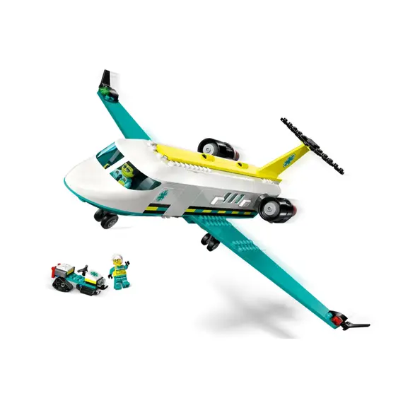 ლეგო LEGO Constructor City Emergency Air Ambulance Airplane - Primestore.ge