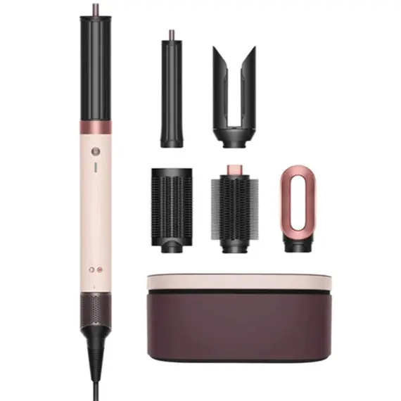 თმის სტაილერი DYSON  HS09 Airwrap Co-anda 2x Multi-Haarstyler und -trockner Straight + Wavy Pink Rosegold, 598757-01 - Primestore.ge