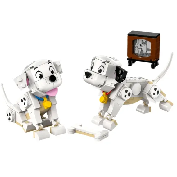 ლეგო LEGO Constructor Disney Classic Lucky & Penny 101 Dalmatians Puppies - Primestore.ge