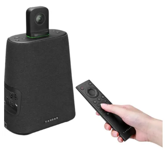 საკონფერენციო კამერა Kandao MT1002, 4K, USB-C, USB, RJ45, HDMI, BT, WiFi, Meeting Ultra Standard, 360° All-in-one AI Conference Device, Black - Primestore.ge