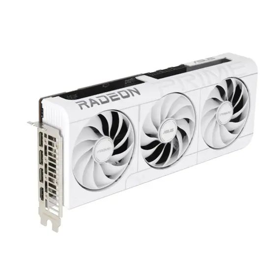 ვიდეო დაფა ASUS Prime Radeon™ RX 9070 XT White OC Edition 16GB GDDR6 - Primestore.ge