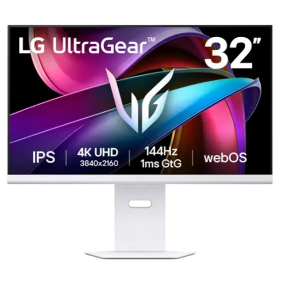 მონიტორი LG UltraGear Smart 31.5" 32G810SA-W 4K UHD (3840 x 2160) IPS 144Hz 1ms 400 cd/m² White - Primestore.ge