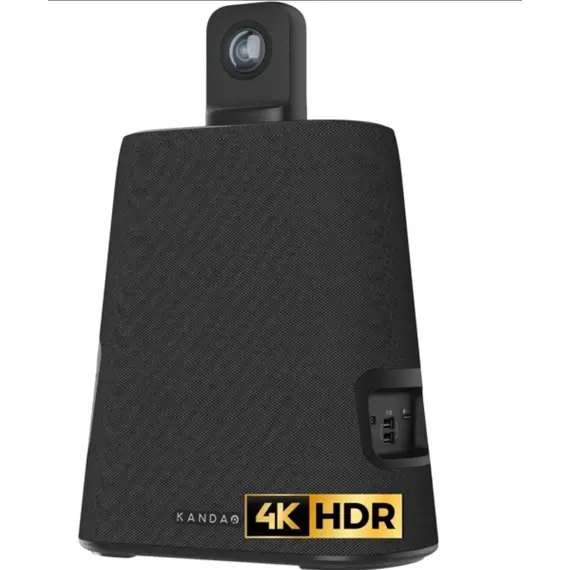 საკონფერენციო კამერა Kandao MT1002, 4K, USB-C, USB, RJ45, HDMI, BT, WiFi, Meeting Ultra Standard, 360° All-in-one AI Conference Device, Black - Primestore.ge