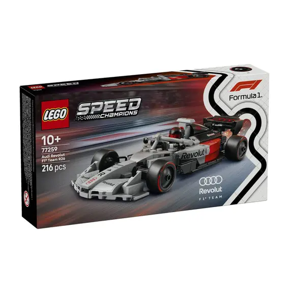 ლეგო LEGO Constructor Speed Champions Audi Revolut F1 Team R26 Race Car - Primestore.ge