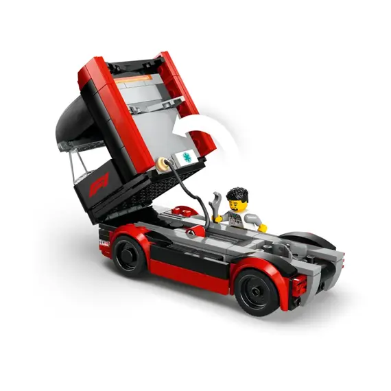 ლეგო LEGO Constructor City F1 Truck with RB20 & AMR24 F1 Cars - Primestore.ge