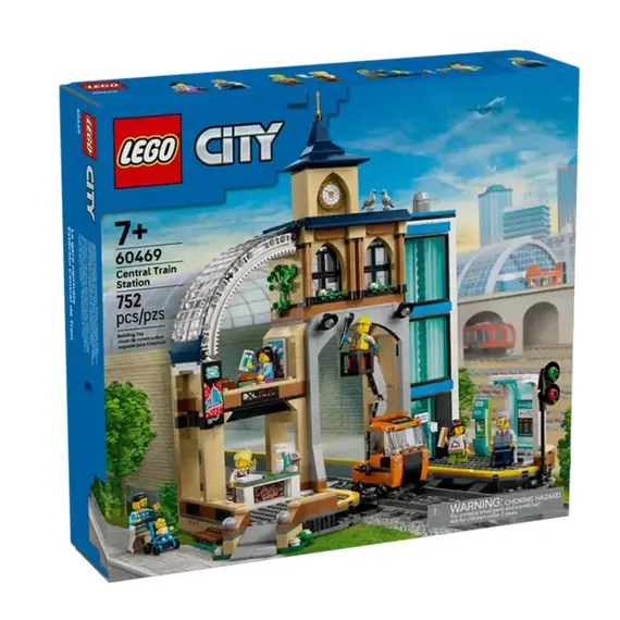 ლეგო LEGO Constructor City Central Train Station - Primestore.ge