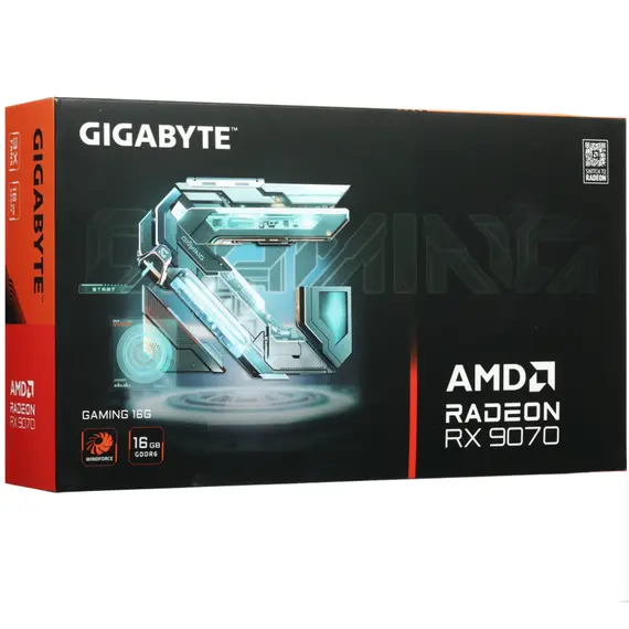 ვიდეო დაფა GIGABYTE Graphic Adapter Radeon RX 9070 16GB GDDR6 GAMING - Primestore.ge
