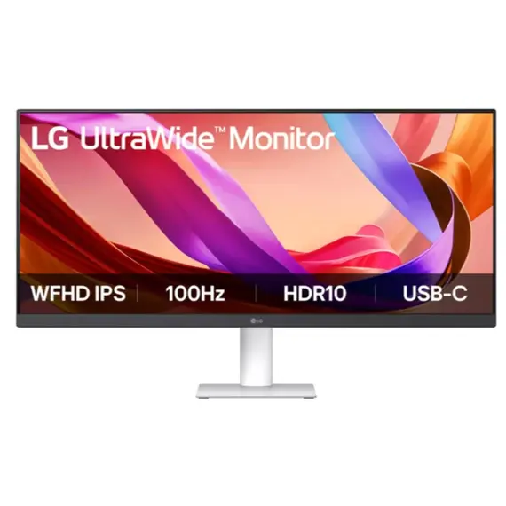 მონიტორი LG UltraWide 29U531A-W.AMA 29 21:9 WFHD (2560x1080) IPS 100 Hz White - Primestore.ge