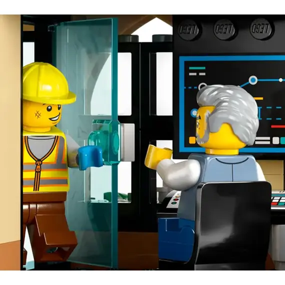 ლეგო LEGO Constructor City Central Train Station - Primestore.ge