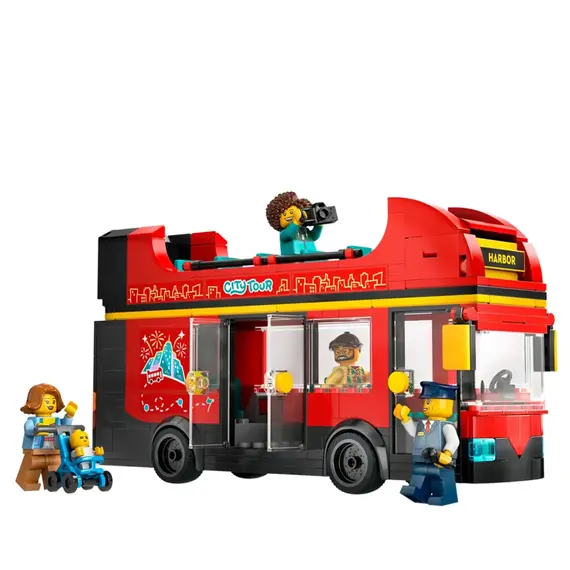 ლეგო LEGO Constructor City Red double-decker sightseeing bus - Primestore.ge