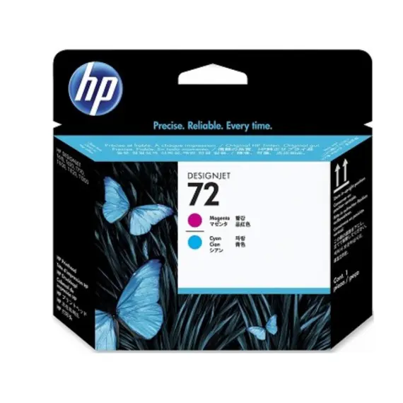 კარტრიჯი HP C9383A HP 72 original Magenta & Cyan Printhead - Primestore.ge