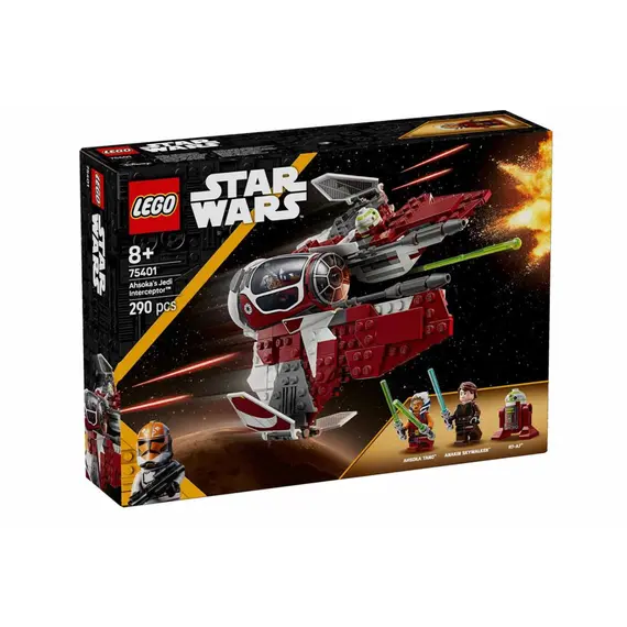 ლეგო LEGO Constructor Star Wars Ahsoka's Jedi Interceptor - Primestore.ge