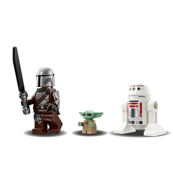 ლეგო LEGO Constructor Star Wars Mando and Grogu's N-1 Starfighter - Primestore.ge