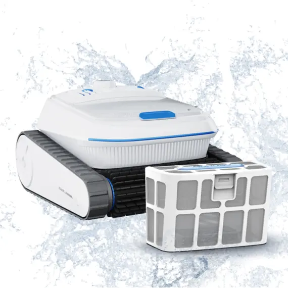 აუზის საწმენდი რობოტი UBTech AIRROBO PC200, Cordless Robotic Pool Cleaner, White - Primestore.ge
