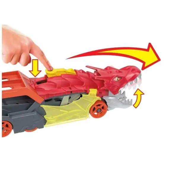 სათამაშო მანქანა Mattel HW Dragon ?Hauler - Primestore.ge