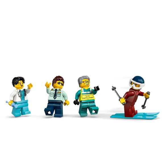 ლეგო LEGO Constructor City Emergency Air Ambulance Airplane - Primestore.ge