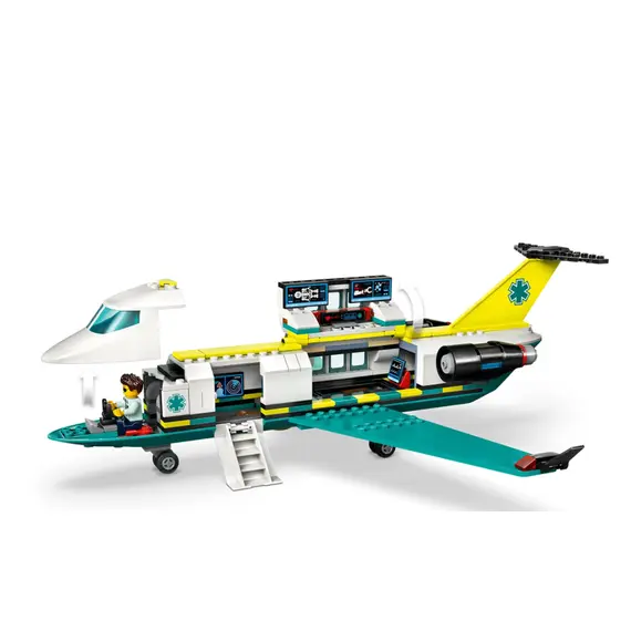 ლეგო LEGO Constructor City Emergency Air Ambulance Airplane - Primestore.ge