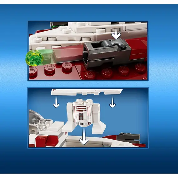 ლეგო LEGO Star Wars Obi-Wan Kenobi’s Jedi Starfighter - Primestore.ge