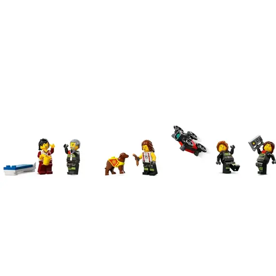 ლეგო LEGO Constructor City Fire station with a fire truck - Primestore.ge