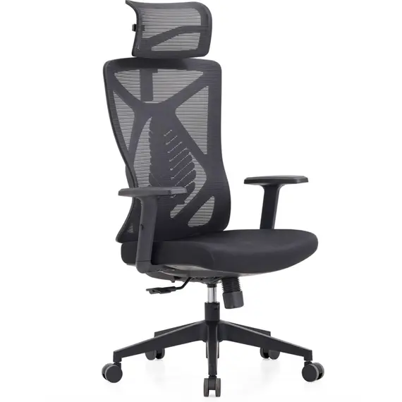 საოფისე სავარძელი ALLX MS-1225, Office Chair, Black - Primestore.ge
