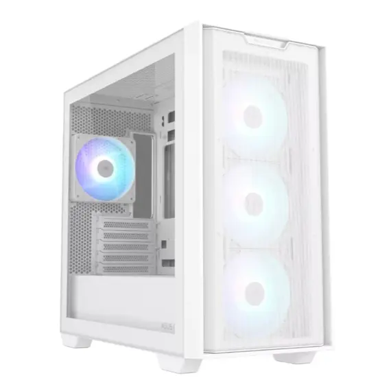 კომპიუტერის ქეისი ASUS A21 PLUS Case ARGB White - Primestore.ge