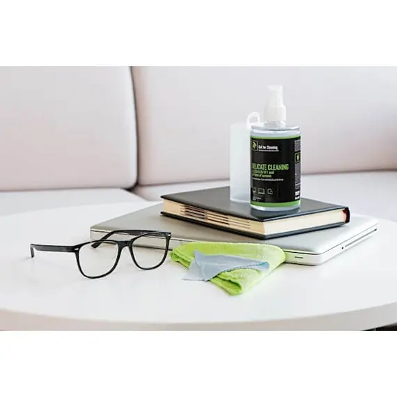 Monitor cleaning 2E Cleaning kit 300ml Liquid for LED / LCD + 2 wipes 20X20 10X10 cm., 2 image
