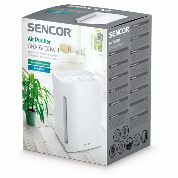 ჰაერის გამწმენდი SENCOR SHA 6400WH , 7 image - Primestore.ge