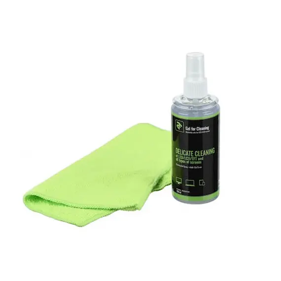 მონიტორის საწმენდი Gel for cleaning 2E 150ml GEL for LED / LCD + cloth 15X15 cm. , 2 image - Primestore.ge