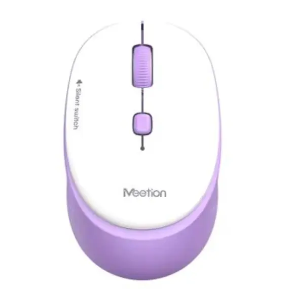 მაუსი MEETION R571 Purple/White - Primestore.ge