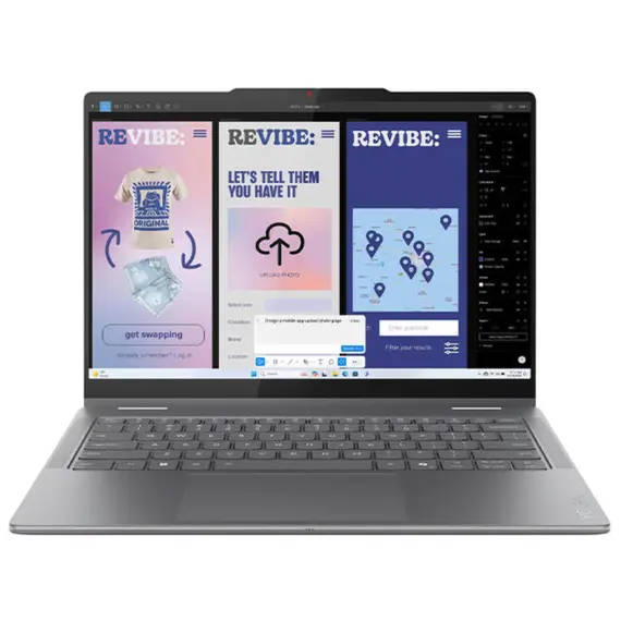 ნოუთბუქი Lenovo Yoga 7 2-in-1 14ILL10, 14"WUXGA OLED 600nit Touch, Ultra 5 226V 8C, 16GB, 512GB M.2, 1Y - Primestore.ge