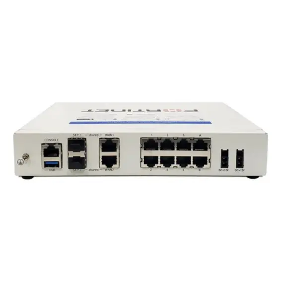 სვიჩი FortiGate-80F 8 x GE RJ45 ports, 2 x RJ45/SFP shared media WAN ports. - Primestore.ge